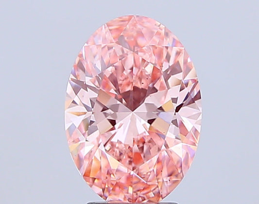 Great Of 3.73 CT Oval Shape Fancy Vivid Orange Color VS2 Clarity Lab Grown Diamond For One Reason