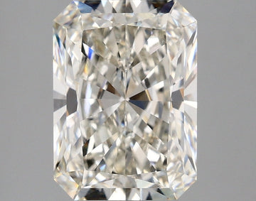 Luxurious 3.08 CT Radiant Shape H Color VVS2 Clarity Moissanite Diamond For Anniversary Ring
