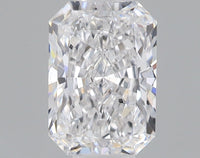 Perfect 0.85 CT Radiant Shape E Color SI1 Clarity Lab grown Diamond For Her Light