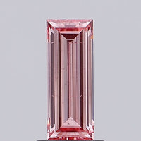 Brilliant Antique Shape Fancy Intense Pink Color 1.04 CT VS2 Clarity Lab grown Diamond For Custom Ring
