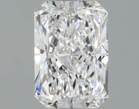 Gift 0.96 CT Radiant Shape D Color SI1 Clarity Lab grown Diamond For Custom Ring