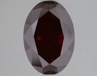 High Quality Of 2.39 CT Oval Shape Fancy Deep Pink Color VS2 Clarity Moissanite Diamond For Late Bloom