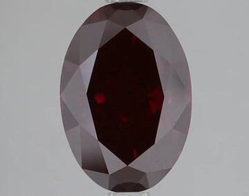 High Quality Of 2.39 CT Oval Shape Fancy Deep Pink Color VS2 Clarity Moissanite Diamond For Late Bloom