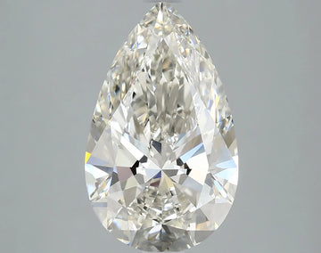 Bright 2.43 CT Pear Shape H Color VVS2 Clarity Moissanite Diamond For Someone Ring