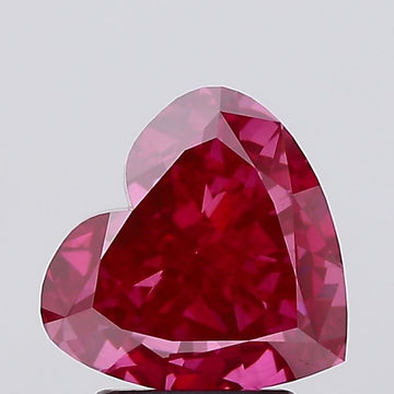 Top Quality 2.61 CT Heart Shape Fancy Deep Pink Color VS1 Clarity Moissanite Diamond For Special one Ring
