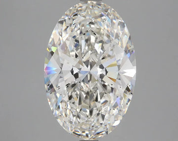 Top Quality 4.34 CT Oval Shape G Color SI1 Clarity Moissanite Diamond For Cocktail Ring