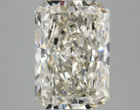 Sparkling 3.10 CT Radiant Shape H Color VVS2 Clarity Moissanite Diamond For Birthday Ring