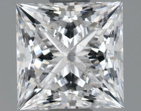Affordable 1.14 CT Princess Shape D Color SI1 Clarity Moissanite Diamond For Birthday Ring