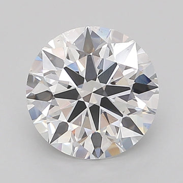 Classic 4.08 CT Round Shape F Color VS1 Clarity Lab Grown Diamond For True Grace