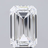 Great 7.12 CT Emerald Shape D Color VS1 Clarity Lab Grown Diamond For Mine