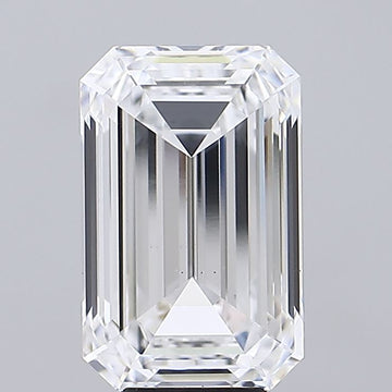 Great 7.12 CT Emerald Shape D Color VS1 Clarity Lab Grown Diamond For Mine