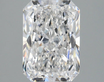 Sustainable 1.98 CT Radiant Shape E Color SI1 Clarity Lab grown Diamond For Plain Gold