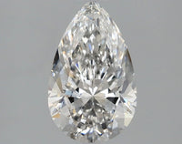 Luxurious 0.35 CT Pear Shape D Color VS1 Clarity Lab Grown Diamond For True Grace