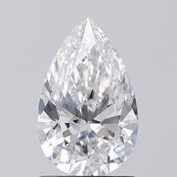 Shiny 1.02 CT Pear Shape E Color VS2 Clarity Moissanite Diamond For Wedding Ring