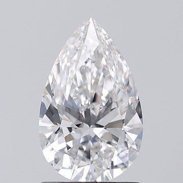 Shiny 1.02 CT Pear Shape E Color VS2 Clarity Moissanite Diamond For Wedding Ring