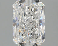 Custom Luxury 1.99 CT Radiant Shape E Color SI1 Clarity Lab grown Diamond For Full Grace