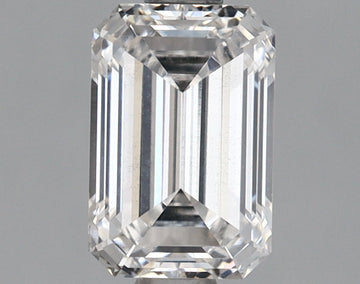Custom Luxury 1.17 CT Emerald Shape E Color SI1 Clarity Moissanite Diamond For Gift Ring
