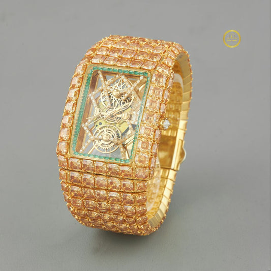 Elite Custom Lab Grown Diamond Watch by Ivevar Luxury Personalized Timepiece