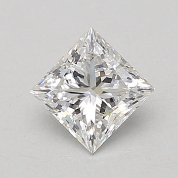 Luxury 0.78 CT Princess Shape E Color VVS2 Clarity Lab Grown Diamond For Blue Silence