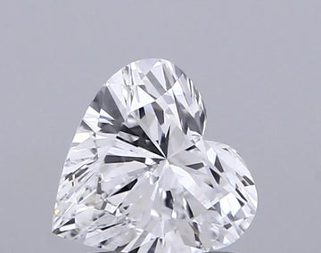 Shiny 1.05 CT Heart Shape D Color VS1 Clarity Moissanite Diamond For Party Ring