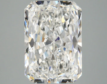 Classic 4.75 CT Radiant Shape E Color SI1 Clarity Lab grown Diamond For One Step