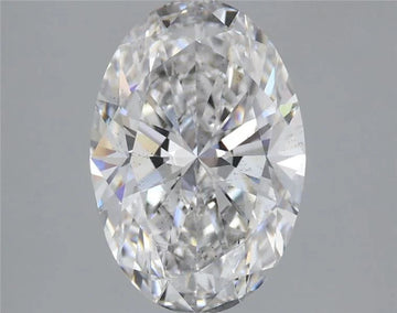 Hot Selling 2.43 CT Oval Shape E Color SI1 Clarity Moissanite Diamond For Propose Ring