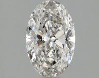 Custom Luxury VVS2 Clarity 1.06 CT Oval Shape H Color Moissanite Diamond For Surprise Ring