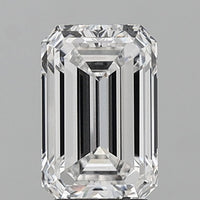 Affordable Of 3.08 CT Emerald Shape D Color VS1 Clarity Lab Grown Diamond For Her