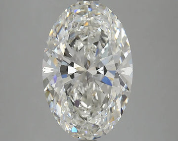 Perfect 4.20 CT Oval Shape G Color SI1 Clarity Moissanite Diamond For Gift Ring