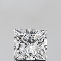 Beautiful E Color VS1 Clarity 1.01 CT Princess Shape Moissanite Diamond For Engagement Ring