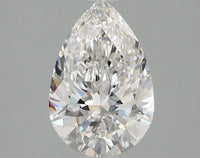 Ultimate 0.37 CT Pear Shape D Color VS1 Clarity Lab Grown Diamond For First Rain