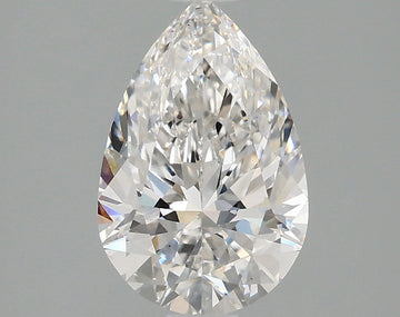 Ultimate 0.37 CT Pear Shape D Color VS1 Clarity Lab Grown Diamond For First Rain