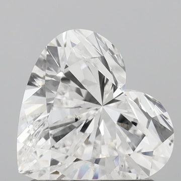 Premium 1.07 CT E Color Heart Shape VS2 Clarity Lab grown Diamond For Engagement Ring