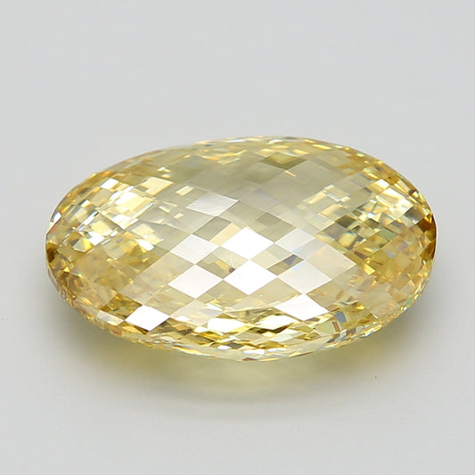 Top Quality 8.00 CT Rose Cut Shape Fancy Vivid Yellow Color VS2 Clarity Moissanite Diamond For Cocktail Ring