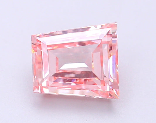 Hot Selling Fancy Intense Pink Color 2.25 CT Antique Shape VS1 Clarity Moissanite Diamond For Birthday Ring