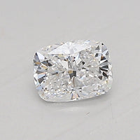 Experience Luxury 0.41 CT Cushion Shape D Color VVS2 Clarity Lab grown Diamond For Propose Ring