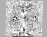 Premium 0.81 CT Princess Shape E Color VVS2 Clarity Lab Grown Diamond For Blue Silence