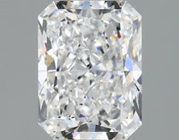 Cocktail 1.39 CT Radiant Shape D Color SI1 Clarity Lab grown Diamond For Silver Days