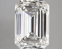 Hot Selling Of 6.05 CT Emerald Shape D Color VS1 Clarity Lab Grown Diamond For Anniversary Ring