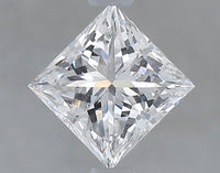Trendy 1.02 CT Princess Shape F Color SI1 Clarity Moissanite Diamond For Anniversary Ring