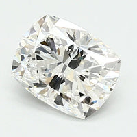 Custom 1.58 CT Cushion Shape D Color VVS1 Clarity Moissanite Diamond For Just Light