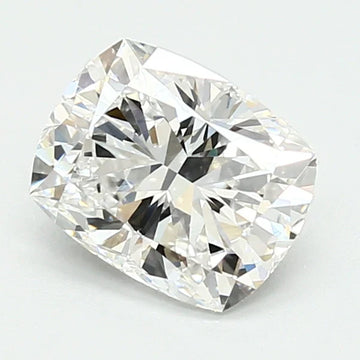 Custom 1.58 CT Cushion Shape D Color VVS1 Clarity Moissanite Diamond For Just Light