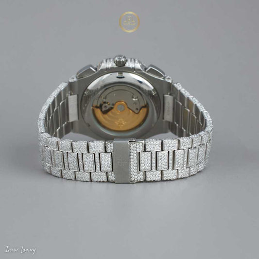 Full Coverage Diamond Watch Premium Lab-Grown Ivevar