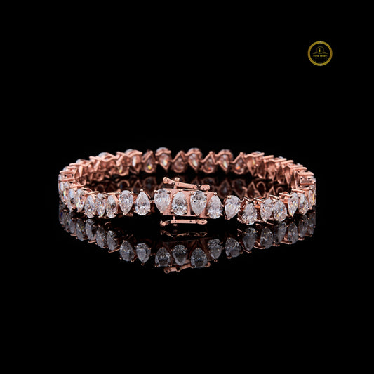 Luxury Rose Gold Drip Bracelet That Turns Heads By  IVEVAR
