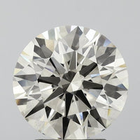 Perfect 3.11 CT Round Shape K Color VS2 Clarity Lab grown Diamond For Wedding Ring