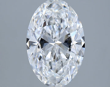 Trendy 1.52 CT Oval Shape D Color VVS1 Clarity Lab grown Diamond For Wedding Ring
