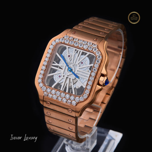High Quality Fashion Fancy Design Factory Wholesale Men Quartz Watches with Stainless Steel Band by Ivevar