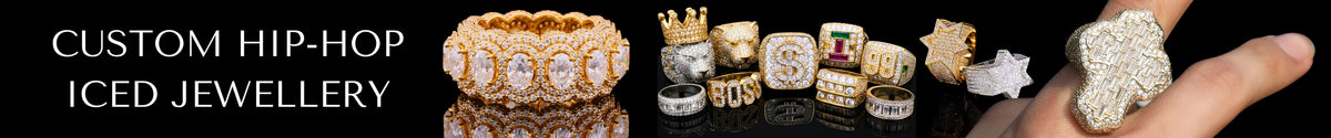 Custom Hip Hop Jewelry: Iced-Out Cuban Chains, Tennis Chains & Pendants