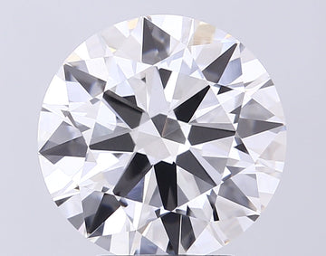 Dazzling 4.01 CT Round Shape E Color VVS2 Clarity Lab grown Diamond For Wedding Ring