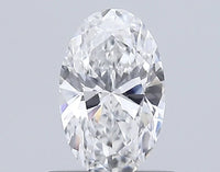 Bright 0.49 CT Oval Shape D Color VS1 Clarity Moissanite Diamond For Wedding Ring